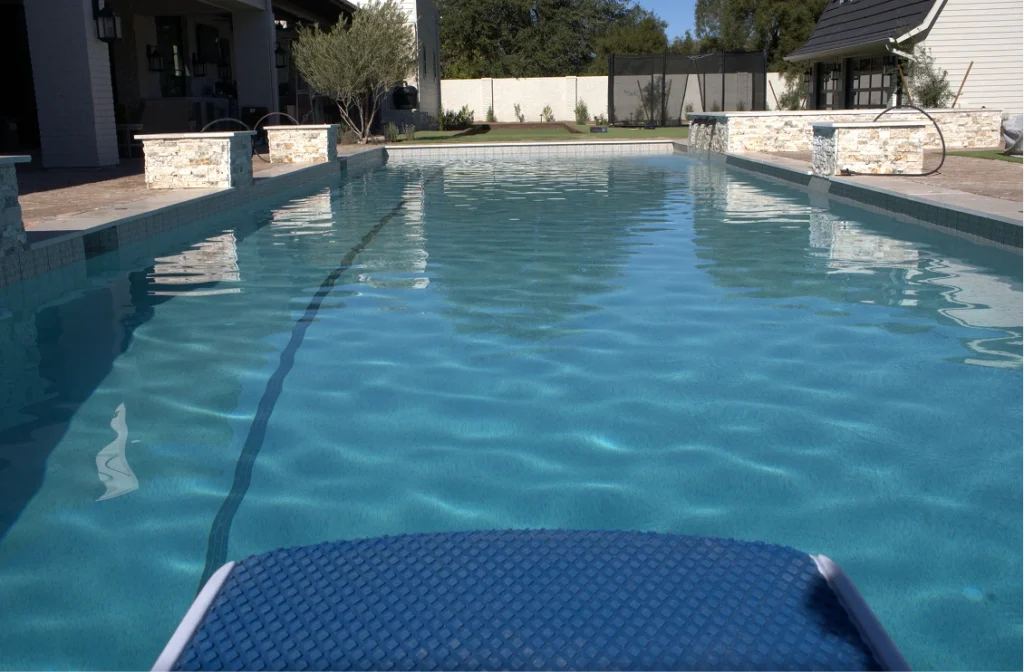 Weekly pool maintenance